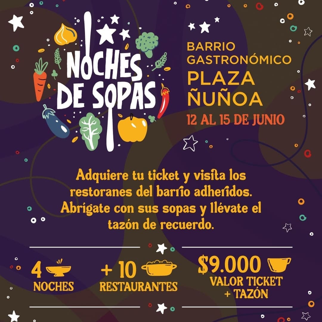 Noche de Sopas - Barrio Gastronmico Plaza uoa
