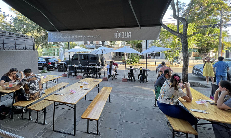 Alleria en Malaquias Concha - Alleria Pizzeria