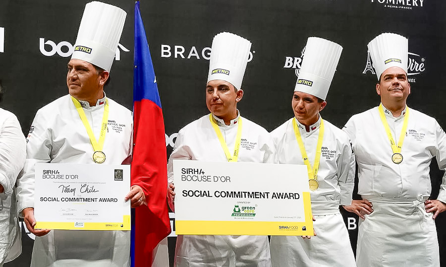 Equipo chileno tuvo una destacada participacin en  la final mundial de gastronoma Bocuse dOr