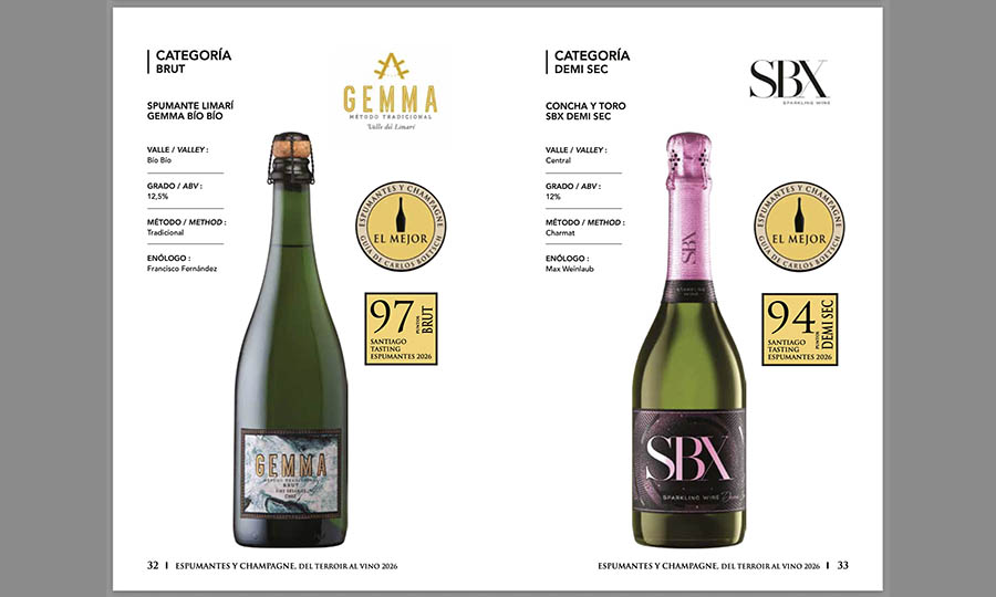 Gu�a Espumantes y Champagne 2026: Sexta Edici�n 2026 con 113 etiquetas