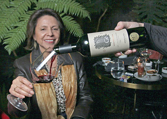 Tapas y Copas Casaluz: Registro del evento con los vinos de Emiliana