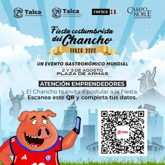 Fiesta Costumbrista del Chancho 2025 en Talca
