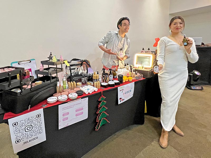 Expositores gourmet y cosm�tica