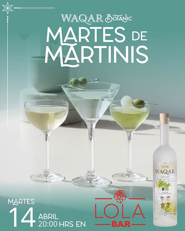 Martes de Martini en LOLA Bar
