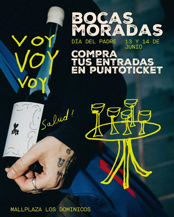 Bocas Moradas d�a del padre en Mall Plaza Los Dominicos