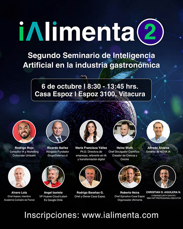 iAlimenta: Segundo seminario de inteligencia artificial en la gastronom�a